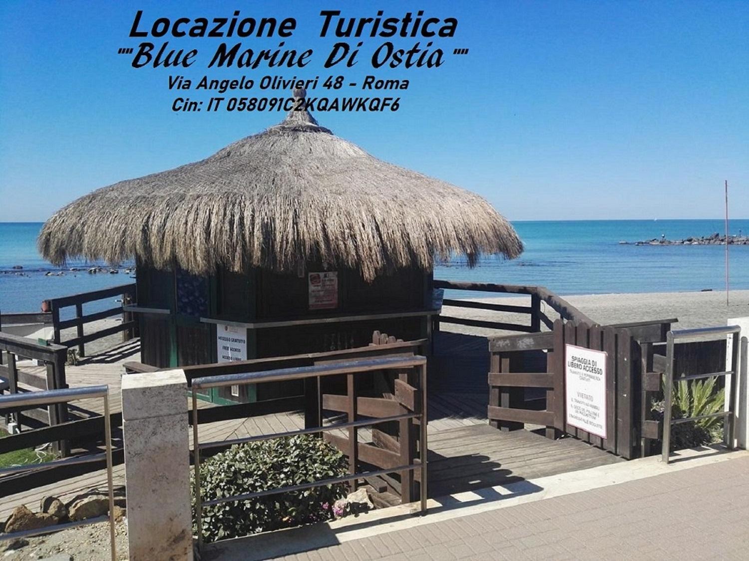 Hotel Blue Marine Di Ostia Exterior foto